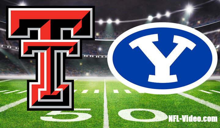 Texas Tech vs BYU Football Week 8 2023 Full Game Replay NCAA College Football