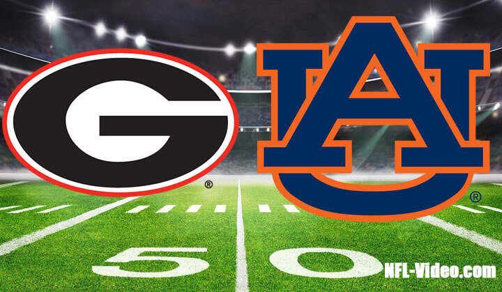 Georgia vs Auburn Football Week 5 2023 Full Game Replay NCAA College Football