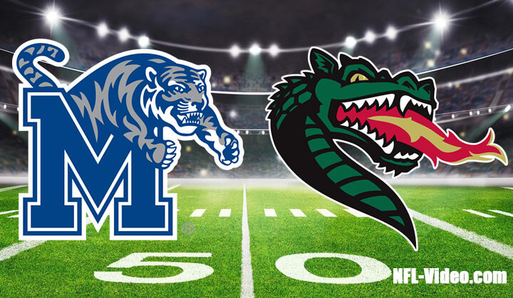 Memphis vs UAB Football Week 8 2023 Full Game Replay NCAA College Football