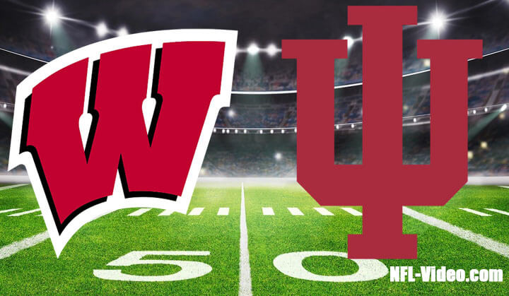 Wisconsin vs Indiana Football Week 10 2023 Full Game Replay NCAA College Football