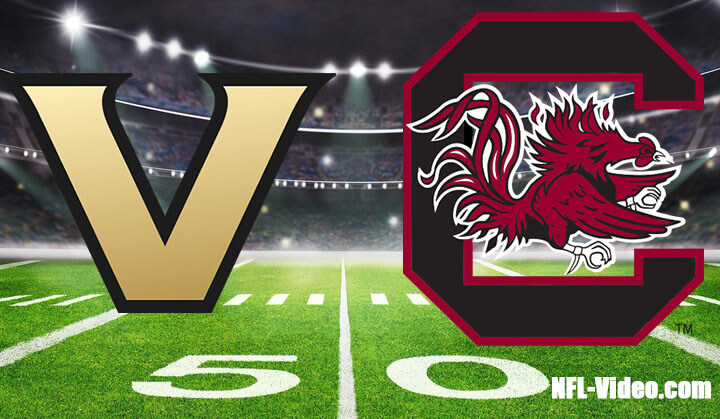 Vanderbilt vs South Carolina Football Week 11 2023 Full Game Replay NCAA College Football