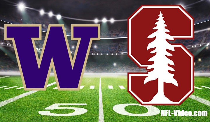 Washington vs Stanford Football Week 9 2023 Full Game Replay NCAA College Football