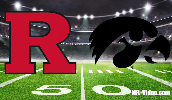Rutgers vs Iowa Football Week 11 2023 Full Game Replay NCAA College Football