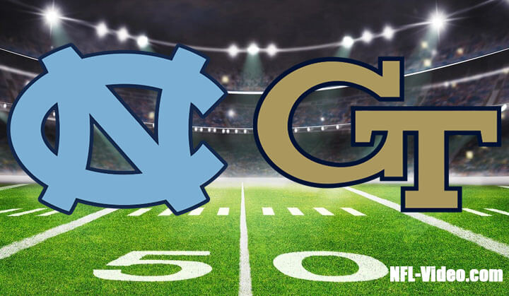 North Carolina vs Georgia Tech Football Week 9 2023 Full Game Replay NCAA College Football