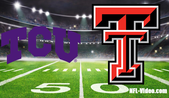 TCU vs Texas Tech Football Week 10 2023 Full Game Replay NCAA College Football
