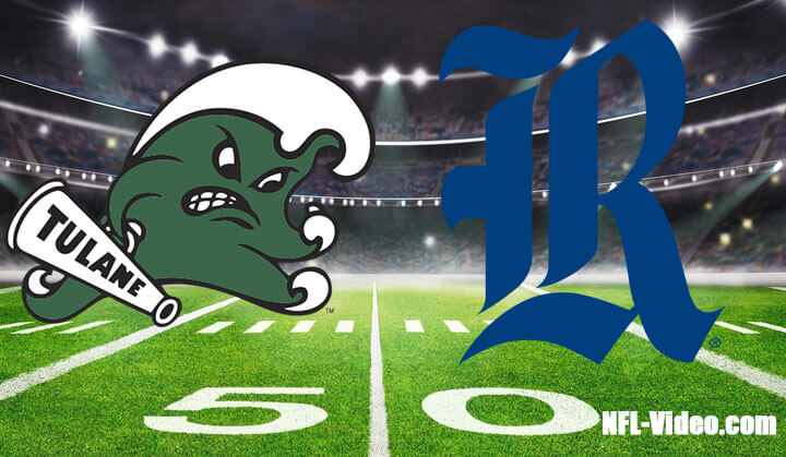Tulane vs Rice Football Week 9 2023 Full Game Replay NCAA College Football