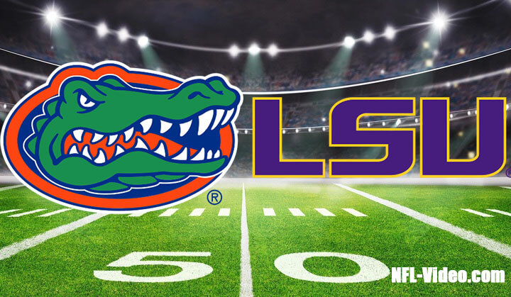 Florida vs LSU Football Week 11 2023 Full Game Replay NCAA College Football