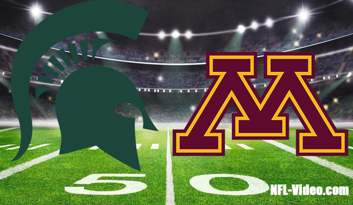Michigan State vs Minnesota Football Week 9 2023 Full Game Replay NCAA College Football