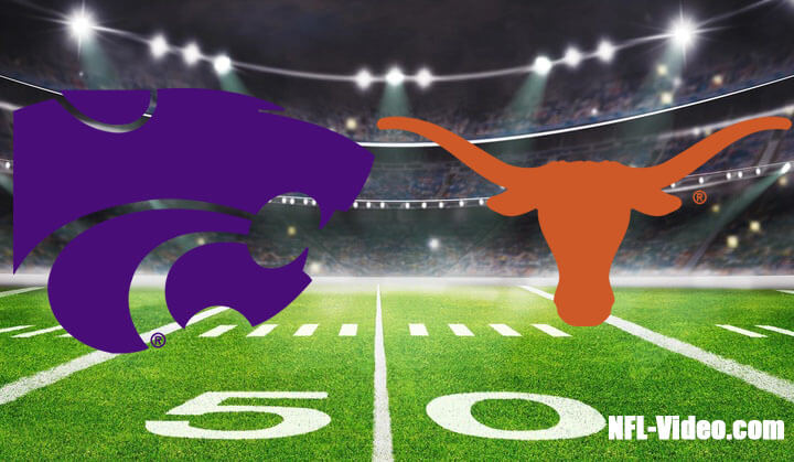 Kansas State vs Texas Football Week 10 2023 Full Game Replay NCAA College Football