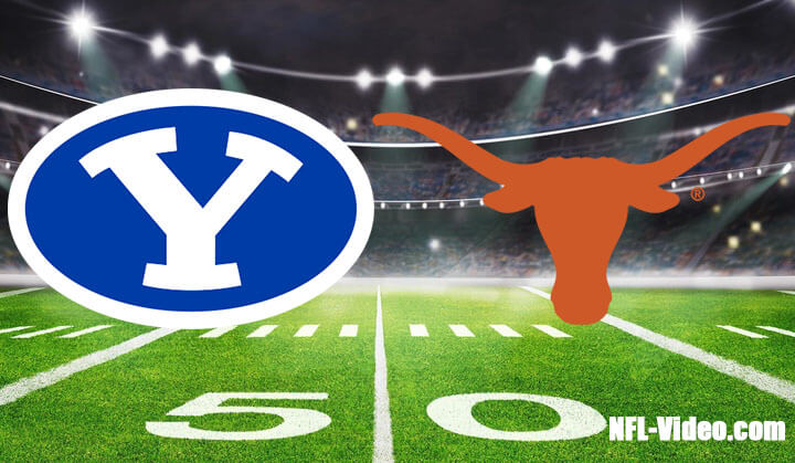 BYU vs Texas Football Week 9 2023 Full Game Replay NCAA College Football