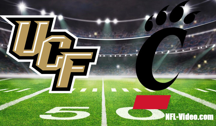 UCF vs Cincinnati Football Week 10 2023 Full Game Replay NCAA College Football