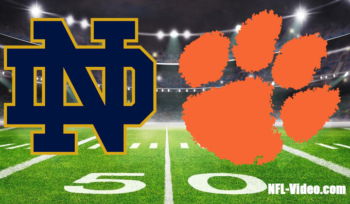 Notre Dame vs Clemson Football Week 10 2023 Full Game Replay NCAA College Football