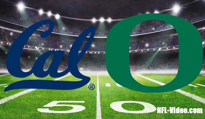 California vs Oregon Football Week 10 2023 Full Game Replay NCAA College Football