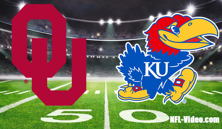 Oklahoma vs Kansas Football Week 9 2023 Full Game Replay NCAA College Football