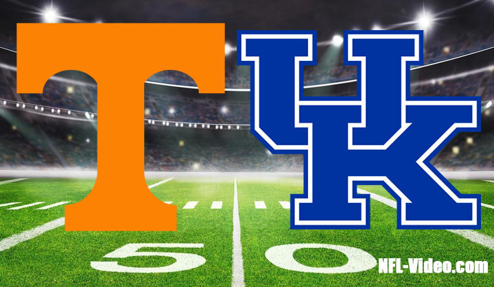 Tennessee vs Kentucky Football Week 9 2023 Full Game Replay NCAA College Football