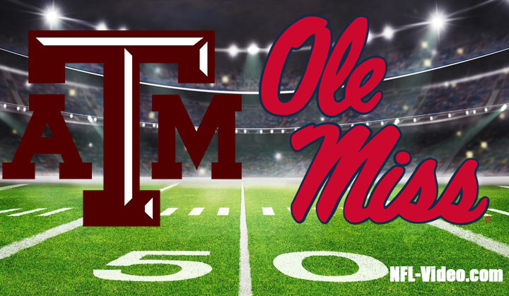 Texas A&M vs Ole Miss Football Week 10 2023 Full Game Replay NCAA College Football