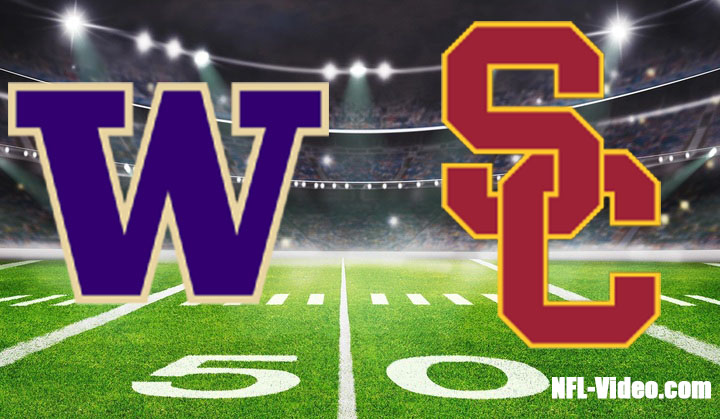 Washington vs USC Football Week 10 2023 Full Game Replay NCAA College Football