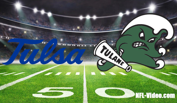 Tulsa vs Tulane Football Week 11 2023 Full Game Replay NCAA College Football
