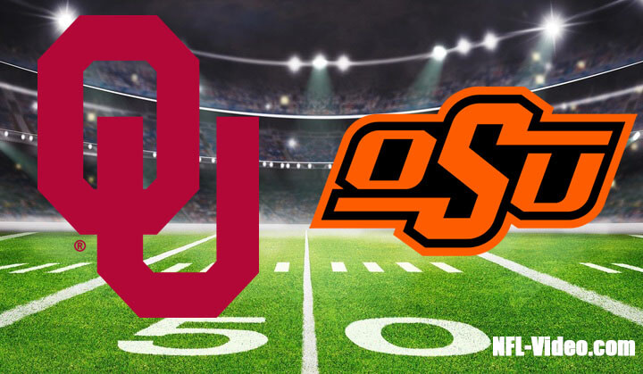 Oklahoma vs Oklahoma State Football Week 10 2023 Full Game Replay NCAA College Football