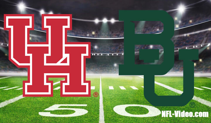 Houston vs Baylor Football Week 10 2023 Full Game Replay NCAA College Football