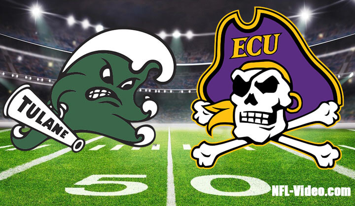 Tulane vs East Carolina Football Week 10 2023 Full Game Replay NCAA College Football