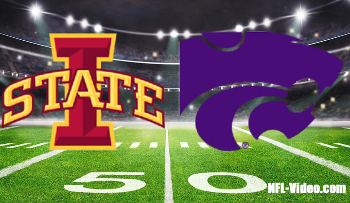 Iowa State vs Kansas State Football Week 13 2023 Full Game Replay NCAA College Football