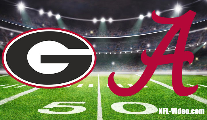 Georgia vs Alabama Football 2023 Full Game Replay SEC Championship