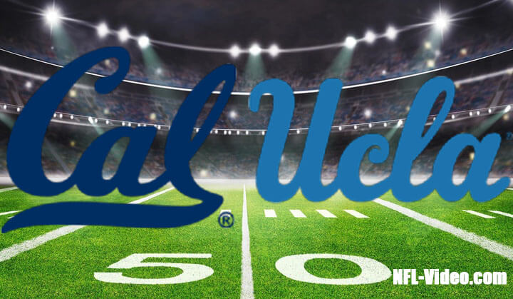California vs UCLA Football Week 13 2023 Full Game Replay NCAA College Football