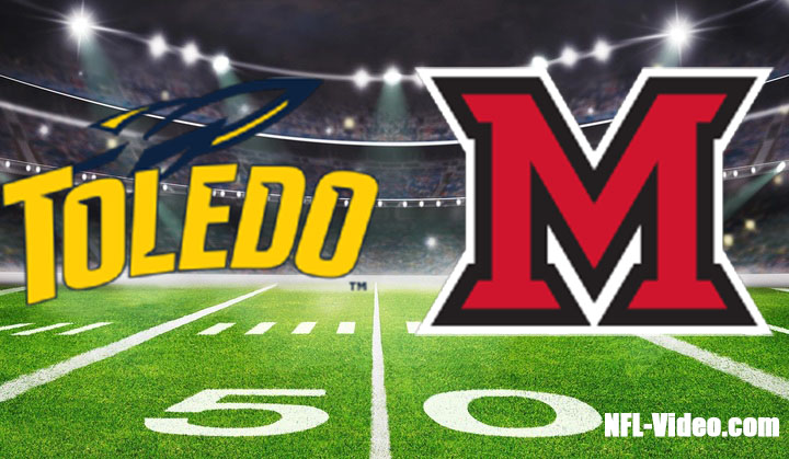 Toledo vs Miami (OH) Football 2023 Full Game Replay MAC Championship