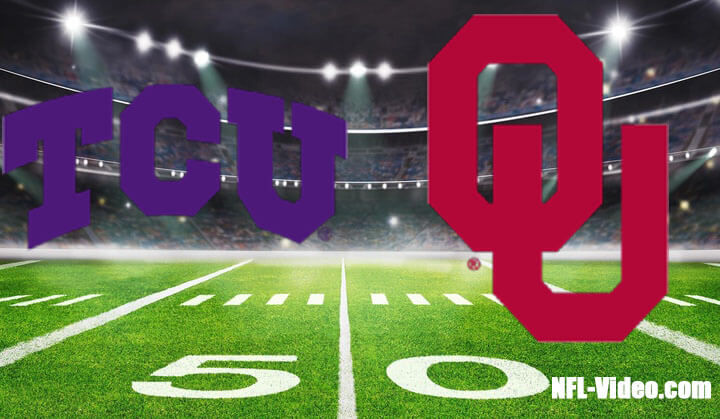 TCU vs Oklahoma Football Week 13 2023 Full Game Replay NCAA College Football