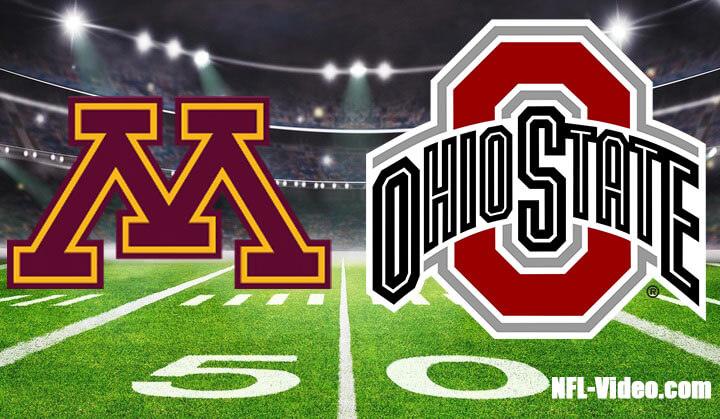 Minnesota vs Ohio State Football Week 12 2023 Full Game Replay NCAA College Football