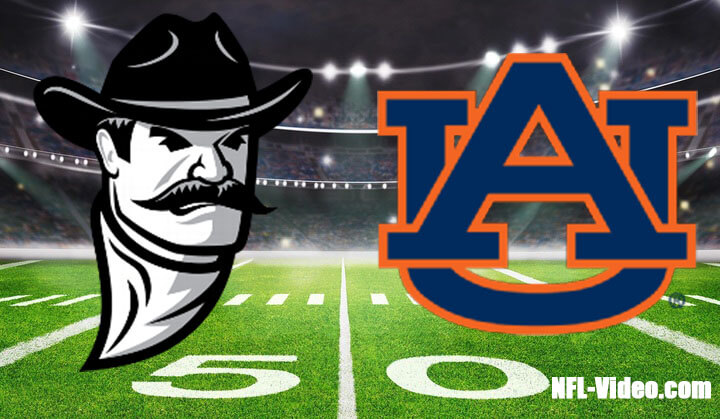 New Mexico State vs Auburn Football Week 12 2023 Full Game Replay NCAA College Football