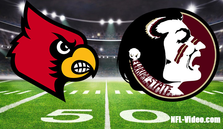 Louisville vs Florida State Football 2023 Full Game Replay ACC Championship