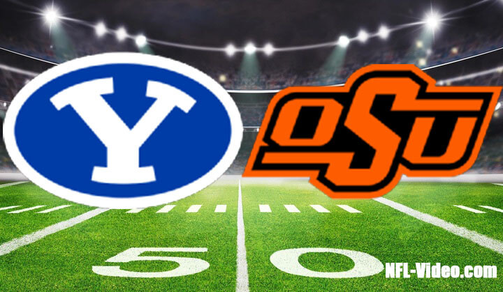 BYU vs Oklahoma State Football Week 13 2023 Full Game Replay NCAA College Football