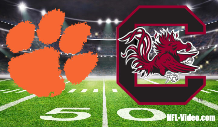 Clemson vs South Carolina Football Week 13 2023 Full Game Replay NCAA College Football
