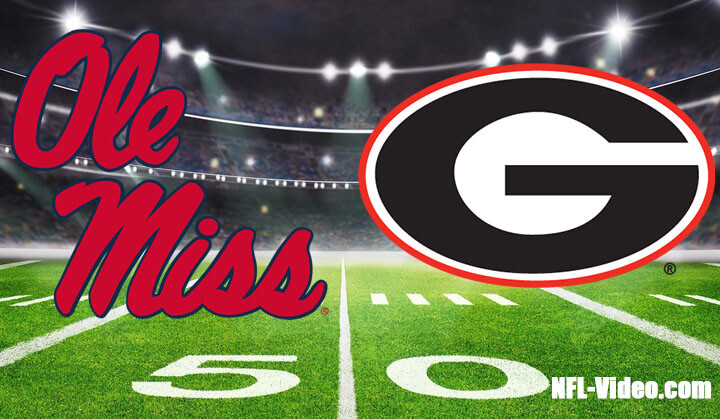 Ole Miss vs Georgia Football Week 11 2023 Full Game Replay NCAA College Football