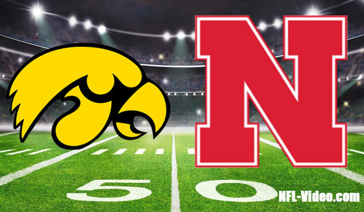 Iowa vs Nebraska Football Week 13 2023 Full Game Replay NCAA College Football