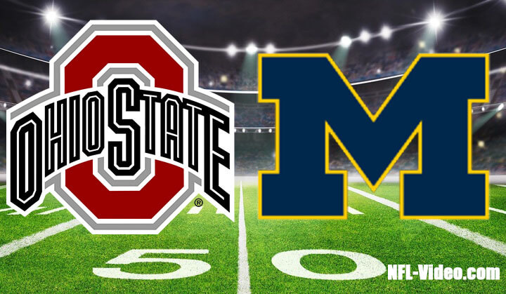 Ohio State vs Michigan Football Week 13 2023 Full Game Replay NCAA College Football