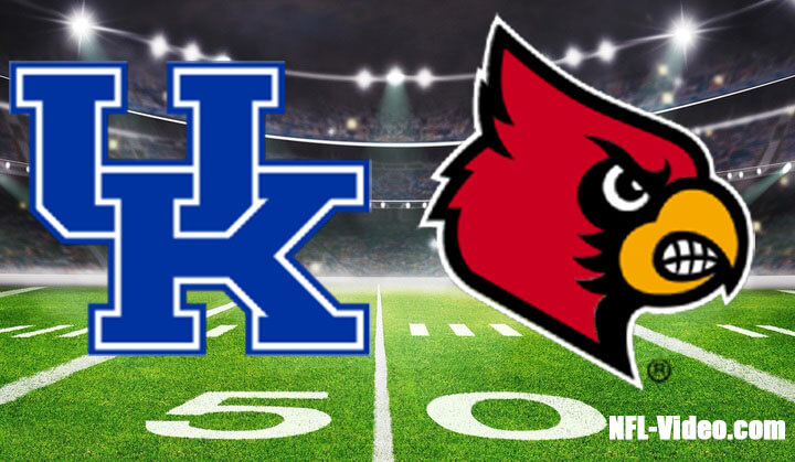 Kentucky vs Louisville Football Week 13 2023 Full Game Replay NCAA College Football