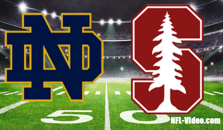 Notre Dame vs Stanford Football Week 13 2023 Full Game Replay NCAA College Football