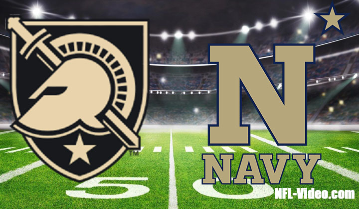 Army vs Navy Football Week 15 2023 Full Game Replay NCAA College Football