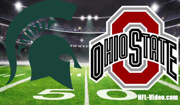 Michigan State vs Ohio State Football Week 11 2023 Full Game Replay NCAA College Football