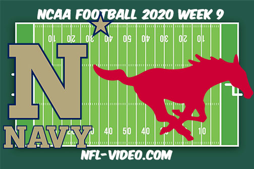 Navy vs SMU Football Full Game & Highlights 2020 College Football Week 9