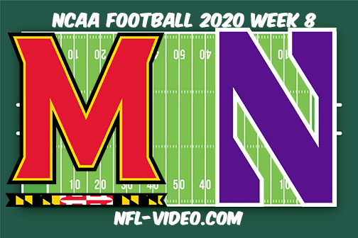 Maryland vs Northwestern Football Full Game & Highlights 2020 College Football Week 8