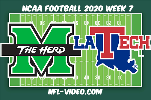 Marshall vs Louisiana Tech Football Full Game & Highlights 2020 College Football Week 7
