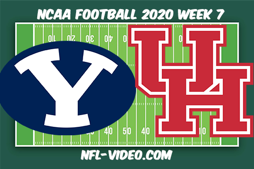BYU vs Houston Football Full Game & Highlights 2020 College Football Week 7