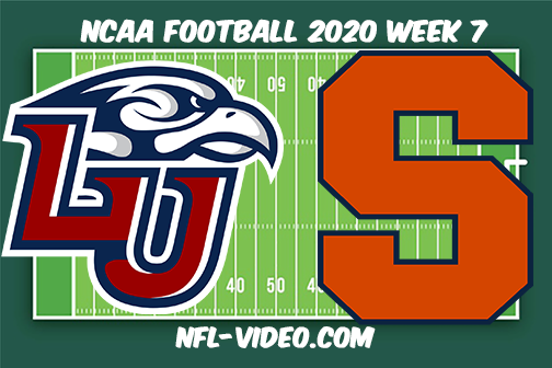 Liberty vs Syracuse Football Full Game & Highlights 2020 College Football Week 7