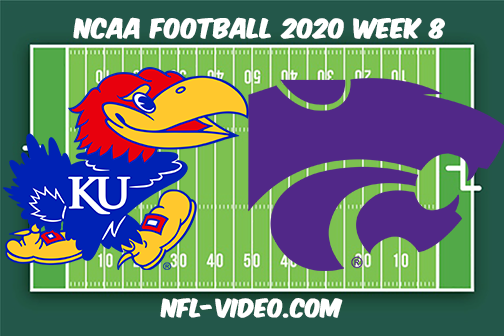 Kansas vs Kansas State Football Full Game & Highlights 2020 College Football Week 8