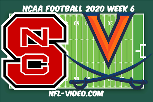NC State vs Virginia Football Full Game & Highlights 2020 College Football Week 6