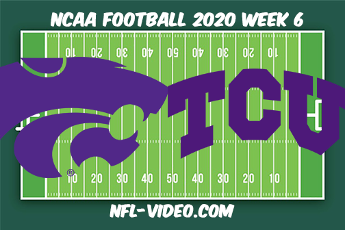 Kansas State vs TCU Football Full Game & Highlights 2020 College Football Week 6